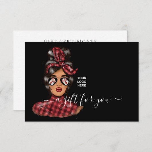 kerstcadeau (Voorkant / Achterkant)