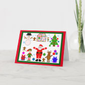 kerstcadeau #1 bedankkaart (Voorkant)