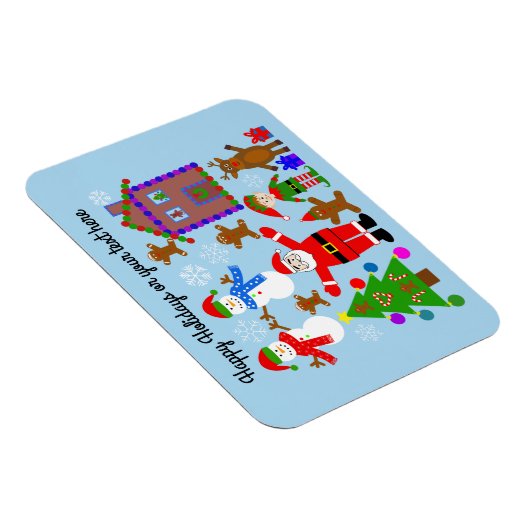 kerstcadeau #2 Magnet Magneet (Rechterzijde)