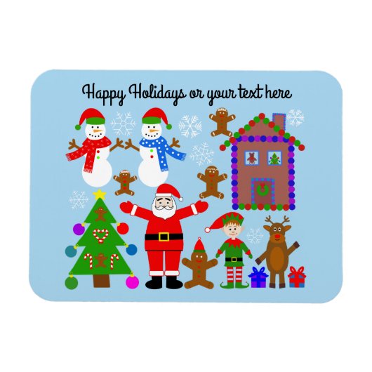 kerstcadeau #2 Magnet Magneet (Horizontaal)