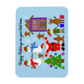 kerstcadeau #2 Magnet Magneet (Verticaal)