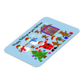 kerstcadeau #2 Magnet Magneet (Linkerzijde)