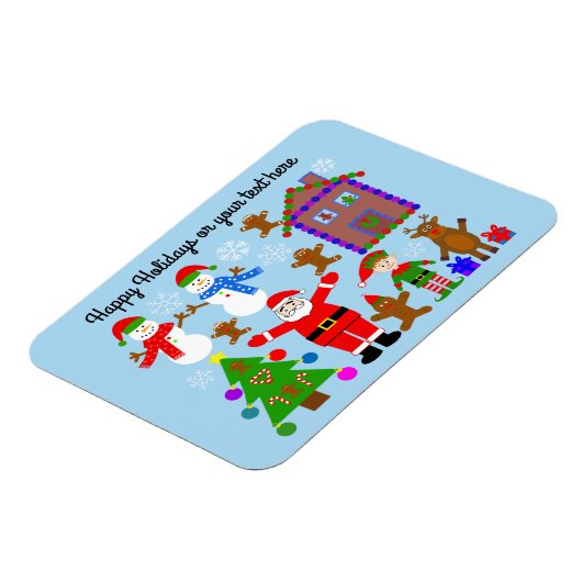 kerstcadeau #2 Magnet Magneet (Linkerzijde)