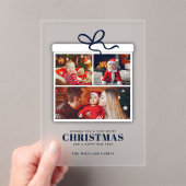 Kerstcadeau 3 Fotocollage Acryl Uitnodigingen (Insitu (Draagbaar))