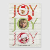 kerstcadeau aangepast fotofeestje Magnet (Voorkant)