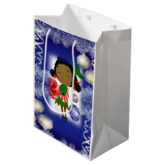 Kerstcadeau, Afrikaanse Elf Medium Cadeauzakje