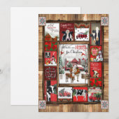 Kerstcadeau | Alle Hart Komt Met Kerst Thuis Feestdagenkaart (Voorkant / Achterkant)