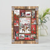 Kerstcadeau | Alle Hart Komt Met Kerstmis Thuis Feestdagenkaart (Staand voorkant)