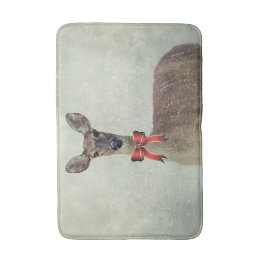 kerstcadeau badmat (Voorkant Verticaal)