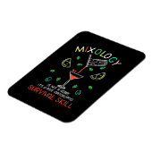 Kerstcadeau | Bartender Mixologist Magneet (Linkerzijde)