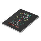Kerstcadeau | Bartender Mixologist Notitieblok (Linkerzijde)