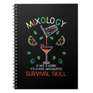 Kerstcadeau Bartender Mixologist Notitieboek