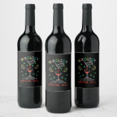 Kerstcadeau | Bartender Mixologist Wijn Etiket (Flessen)