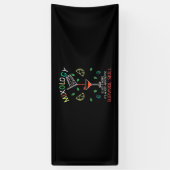 Kerstcadeau | Bartender Mixoloog Spandoek (Verticaal)