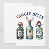 Kerstcadeau Bellen Kaart (Voorkant / Achterkant)