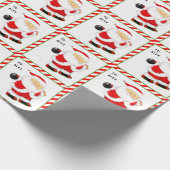 Kerstcadeau bowlen cadeaupapier (Hoek)