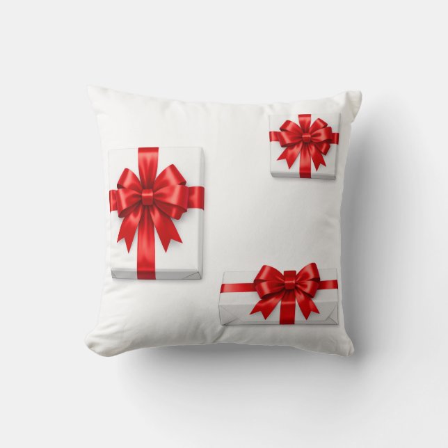 Kerstcadeau Box Kussen (Voorkant)