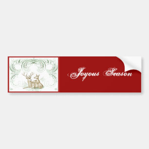 kerstcadeau bumpersticker