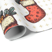 kerstcadeau cadeaupapier (Rol Hoek)