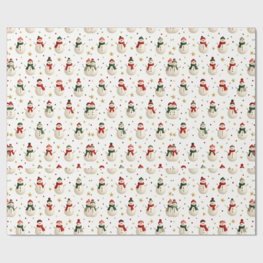 kerstcadeau cadeaupapier (Vlak)