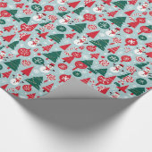 kerstcadeau cadeaupapier (Hoek)