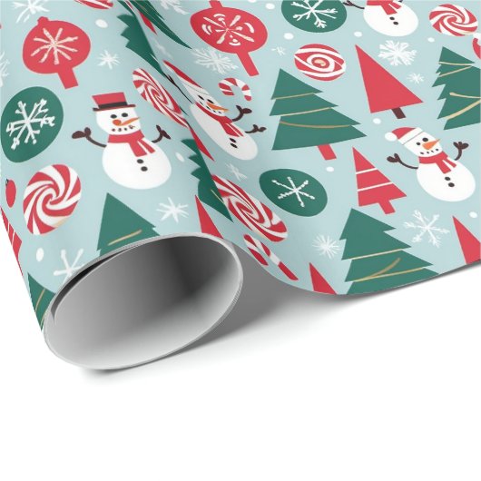 kerstcadeau cadeaupapier (Rol Hoek)