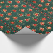 kerstcadeau cadeaupapier (Hoek)