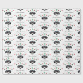 kerstcadeau cadeaupapier (Vlak)