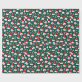 kerstcadeau cadeaupapier (Vlak)