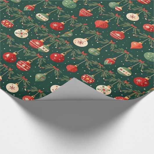 kerstcadeau cadeaupapier (Hoek)