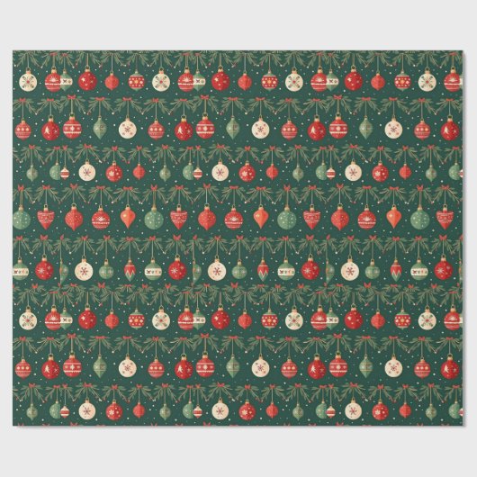 kerstcadeau cadeaupapier (Vlak)