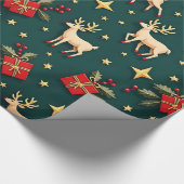 kerstcadeau cadeaupapier (Hoek)