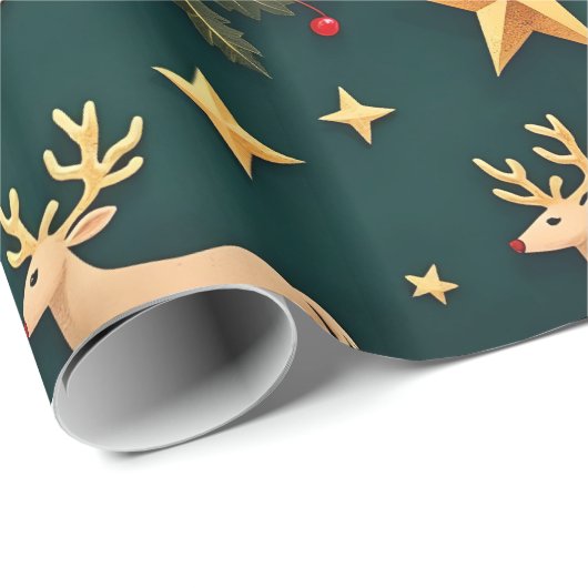 kerstcadeau cadeaupapier (Rol Hoek)