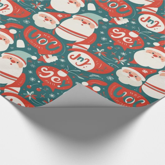 kerstcadeau cadeaupapier (Hoek)