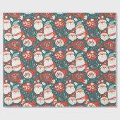 kerstcadeau cadeaupapier (Vlak)