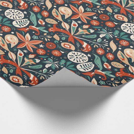 kerstcadeau cadeaupapier (Hoek)