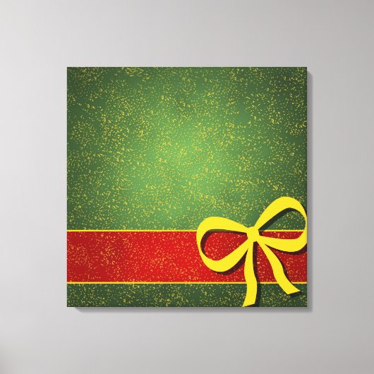 kerstcadeau canvas afdruk (Voorkant)