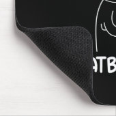 Kerstcadeau | Catbernet wijn drinker Muismat (Hoek)