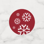 kerstcadeau confetti (Kleine voorkant)