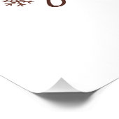 Kerstcadeau Cozy Seizoen Perfect Poster (Hoek)