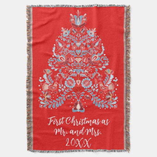 Kerstcadeau Deken (Voorkant Verticaal)