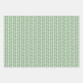 kerstcadeau donkerrood zigzag inpakpapier vel (Voorkant 3)