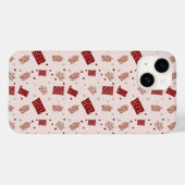 Kerstcadeau dozen telefoonhoesje Case-Mate iPhone case (Achterkant (horizontaal))