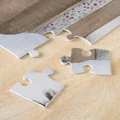 Kerstcadeau dozen Winter Sneeuw Legpuzzel (Zijkant)