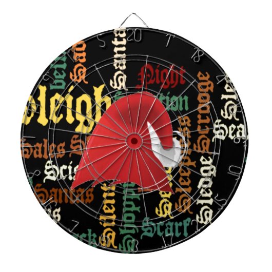 kerstcadeau Een fijne dag en een betere avond Dartbord (Voorkant)