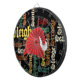 kerstcadeau Een fijne dag en een betere avond Dartbord (Voorkant Rechts)