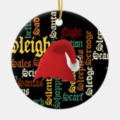 kerstcadeau Een fijne dag en een betere avond Keramisch Ornament (Voorkant)