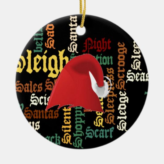 kerstcadeau Een fijne dag en een betere avond Keramisch Ornament (Voorkant)