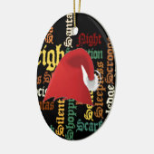 kerstcadeau Een fijne dag en een betere avond Keramisch Ornament (Links)