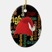 kerstcadeau Een fijne dag en een betere avond Keramisch Ornament (Voorkant)